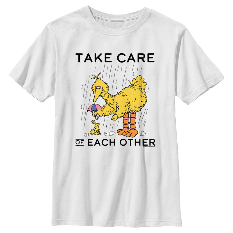 Boy's Sesame Street Take Care of Each Other T-Shirt