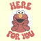 Men's Sesame Street Elmo Here For You T-Shirt