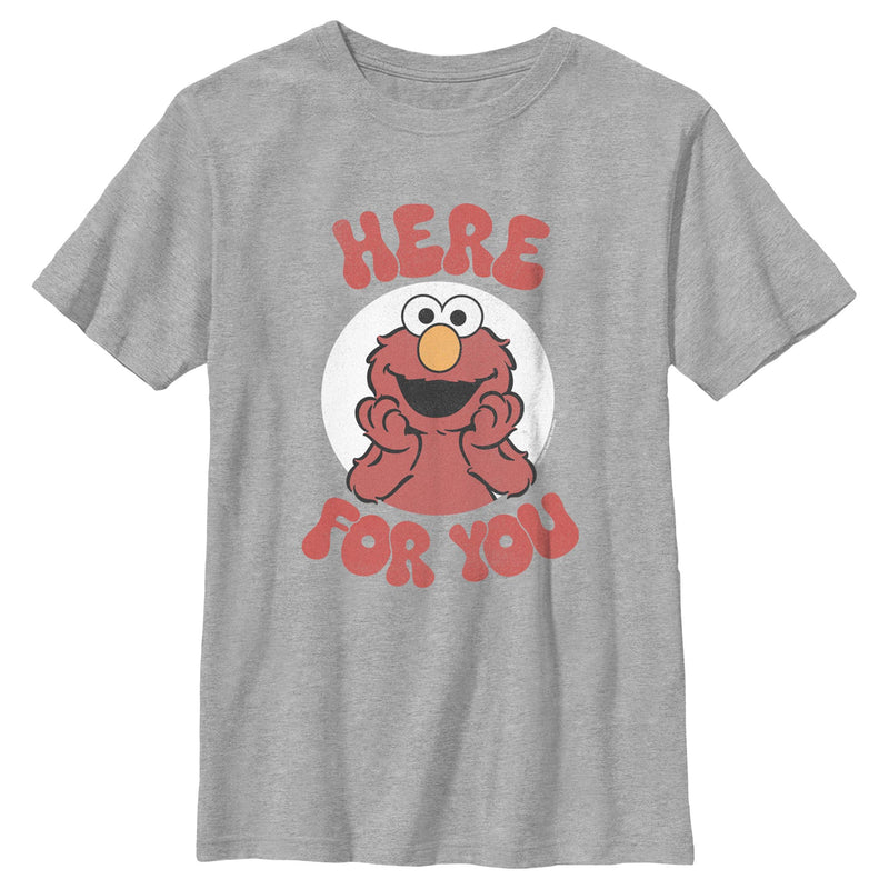 Boy's Sesame Street Elmo Here For You T-Shirt