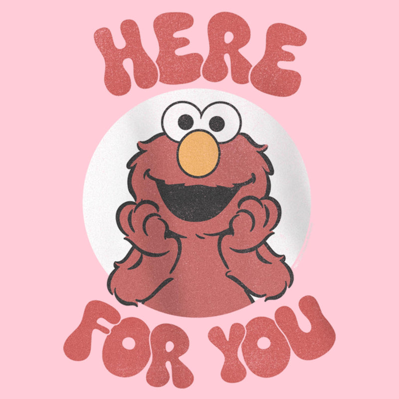 Girl's Sesame Street Elmo Here For You T-Shirt