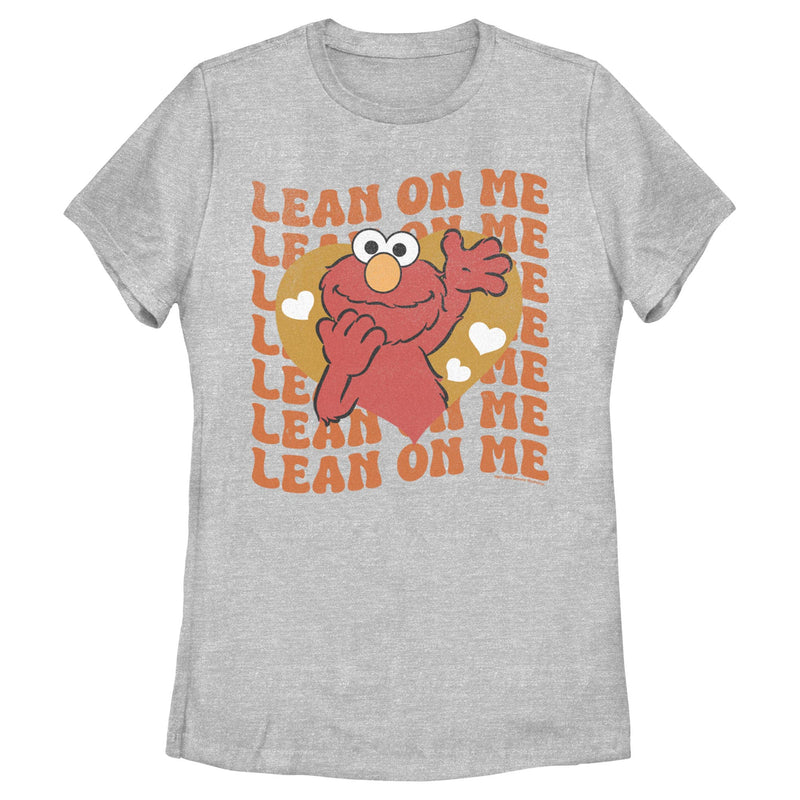 Women's Sesame Street Elmo Lean On Me T-Shirt