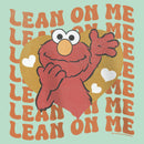 Girl's Sesame Street Elmo Lean On Me T-Shirt