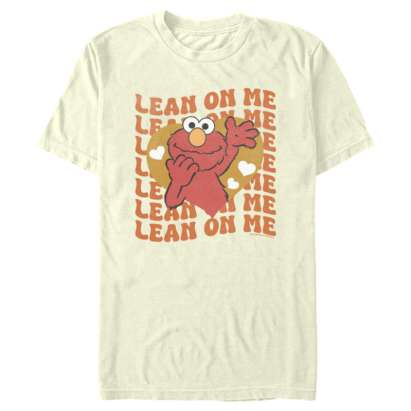 Men's Sesame Street Elmo Lean On Me T-Shirt