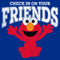 Junior's Sesame Street Check In On Your Friends Cute Elmo T-Shirt