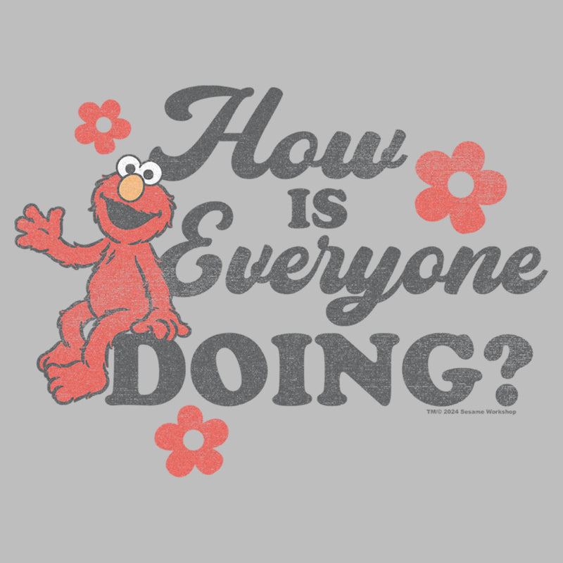 Men's Sesame Street Elmo How Is Everyone Doing? T-Shirt