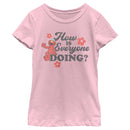 Girl's Sesame Street Elmo How Is Everyone Doing? T-Shirt