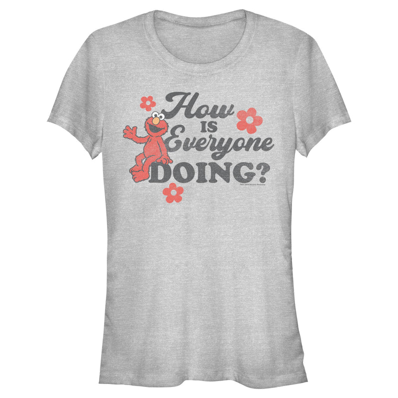 Junior's Sesame Street Elmo How Is Everyone Doing? T-Shirt