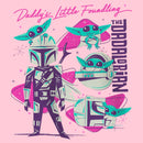 Girl's Star Wars: The Mandalorian Daddy’s Little Foundling T-Shirt