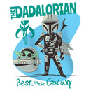 Girl's Star Wars: The Mandalorian Best in the Galaxy Dadalorian T-Shirt