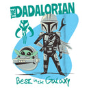 Boy's Star Wars: The Mandalorian Best in the Galaxy Dadalorian T-Shirt