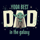 Junior's Star Wars Yoda Best Dad in the Galaxy T-Shirt