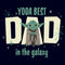 Junior's Star Wars Yoda Best Dad in the Galaxy T-Shirt