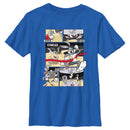 Boy's Looney Tunes Number One Winner Comic Panels T-Shirt