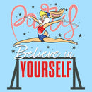 Men's Looney Tunes Lola Bunny Believe in Yourself T-Shirt