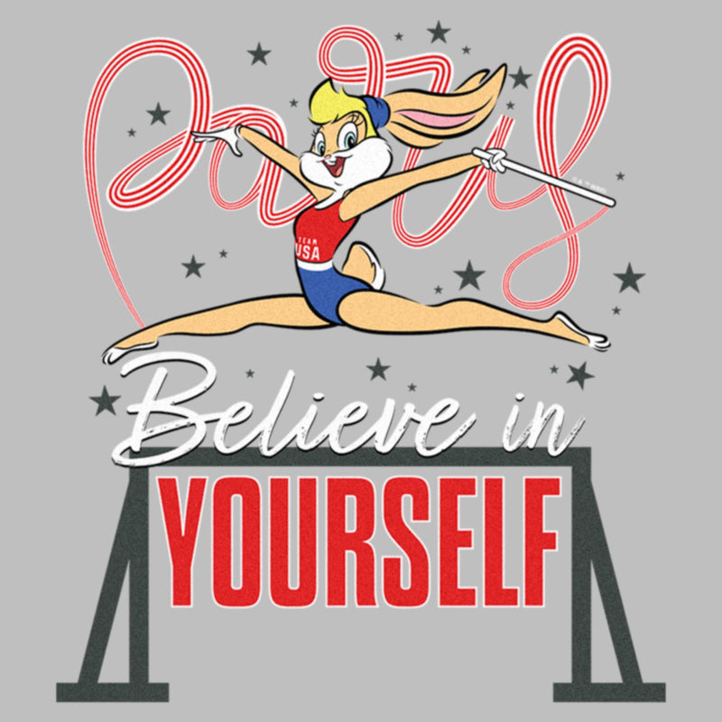 Junior's Looney Tunes Lola Bunny Believe in Yourself T-Shirt