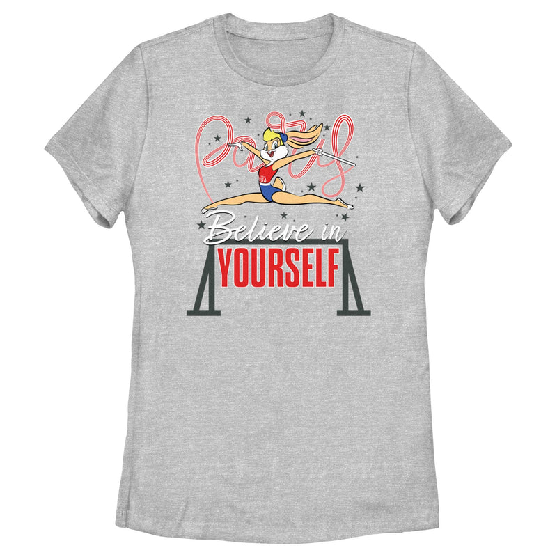 Women's Looney Tunes Lola Bunny Believe in Yourself T-Shirt