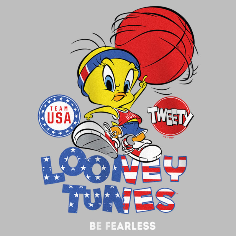 Girl's Looney Tunes Tweety Be Fearless T-Shirt