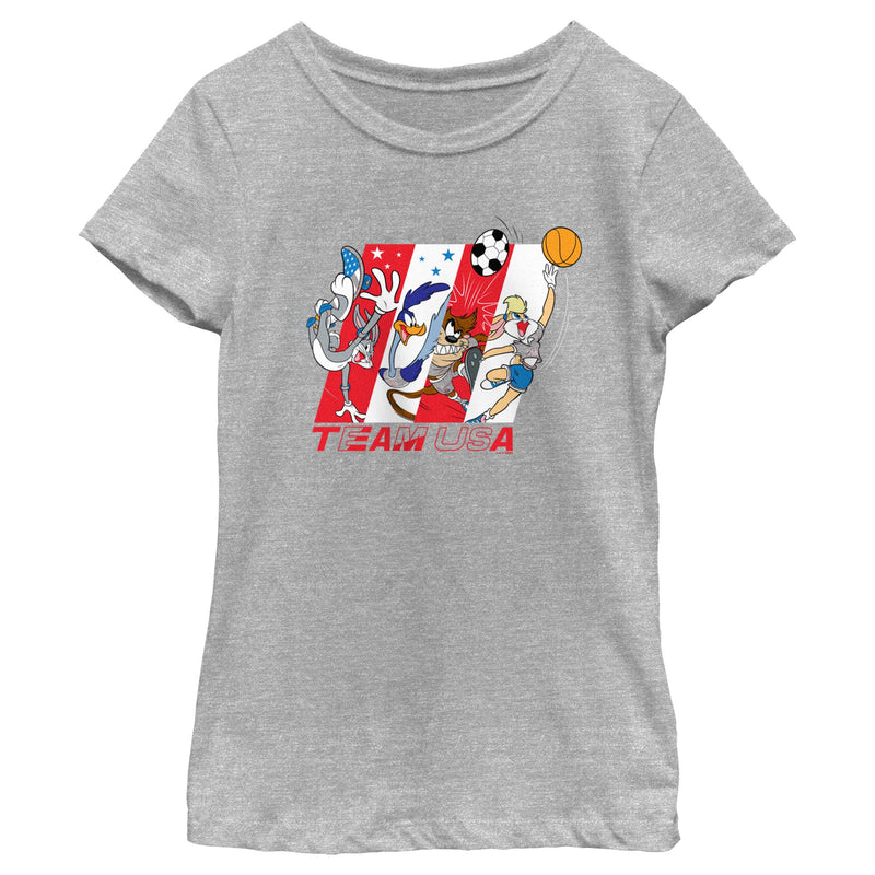 Girl's Looney Tunes Sports Crew T-Shirt