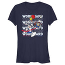 Junior's Looney Tunes Work Hard Crew T-Shirt