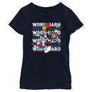 Girl's Looney Tunes Work Hard Crew T-Shirt