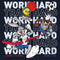 Girl's Looney Tunes Work Hard Crew T-Shirt