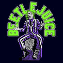 Men's Beetlejuice Varsity Neon Green Logo T-Shirt