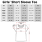 Girl's Minecraft Character Boxes T-Shirt