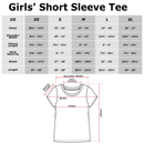 Girl's Lilo & Stitch Sketchy Ukulele T-Shirt
