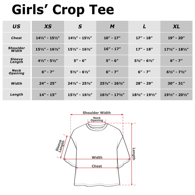 Girl's Pokemon Black and White Character Collage T-Shirt