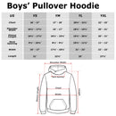 Boy's Mickey & Friends Mickey Mouse Metallic Pull Over Hoodie