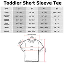 Toddler's Care Bears Colorful Logo Line Up T-Shirt