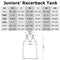 Junior's Back to the Future Part 3 Character Pose Racerback Tank Top
