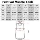 Junior's Marvel Eternals Gilgamesh and Thena Duo Festival Muscle Tee