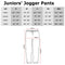 Junior's Power Rangers Retro Rangers Logo Jogger Pants