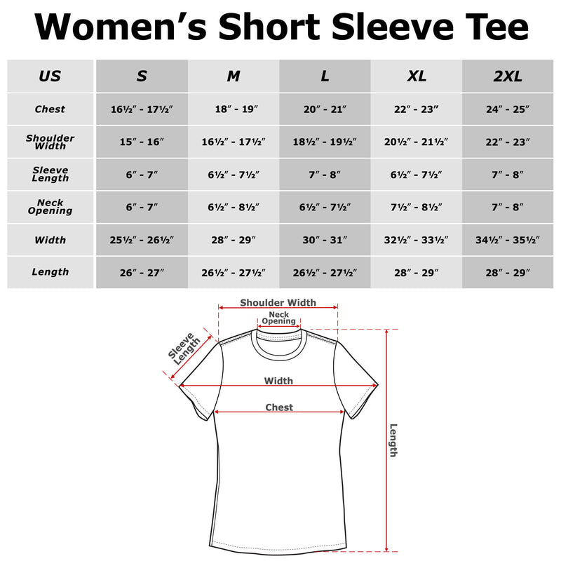 Women's Lilo & Stitch Poses in Yellow Panels T-Shirt