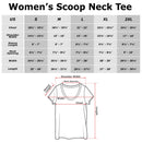 Women's Star Trek: The Next Generation Enterprise Galaxy Class NCC-1701-D Schematics Scoop Neck