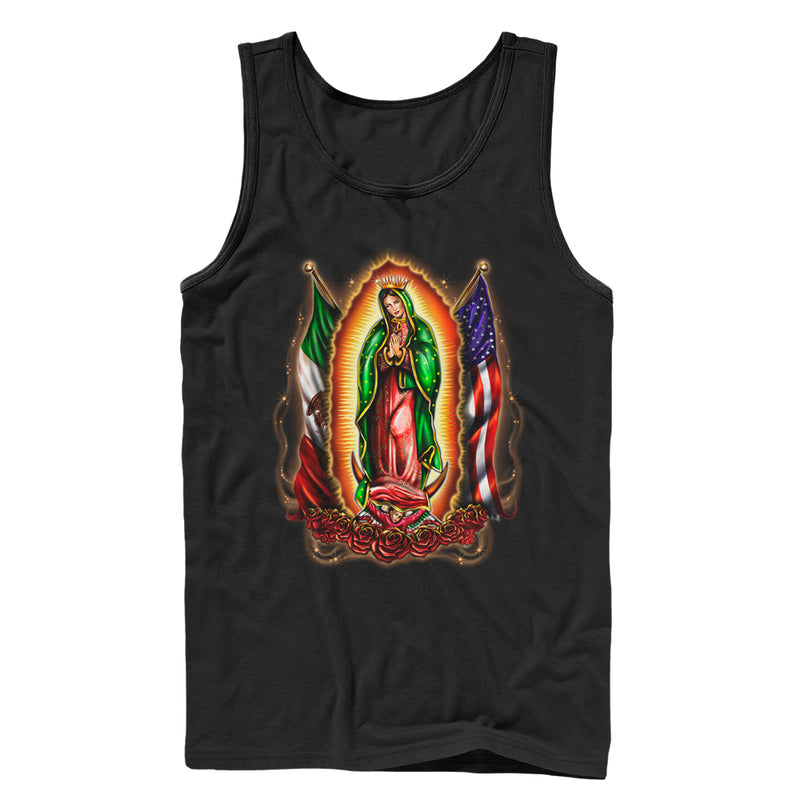Men's Aztlan Our Lady of Guadalupe Tank Top