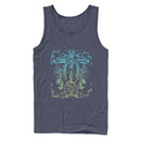 Men's Aztlan Virgin Mary Cross Tank Top