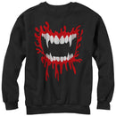 Men's Lost Gods Halloween Vampire Fangs Sweatshirt