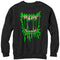 Men's Lost Gods Halloween Zombie Smile Sweatshirt