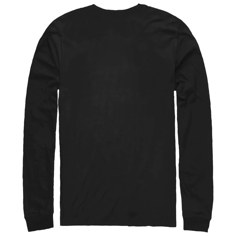 Men's The Queen's Gambit Black Logo Long Sleeve Shirt