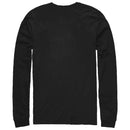 Men's Looney Tunes Marvin the Martian Black and White Long Sleeve Shirt