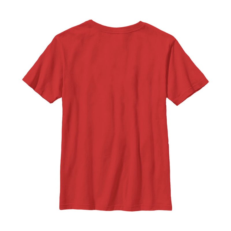 Boy's Power Rangers Red Ranger Helmet T-Shirt