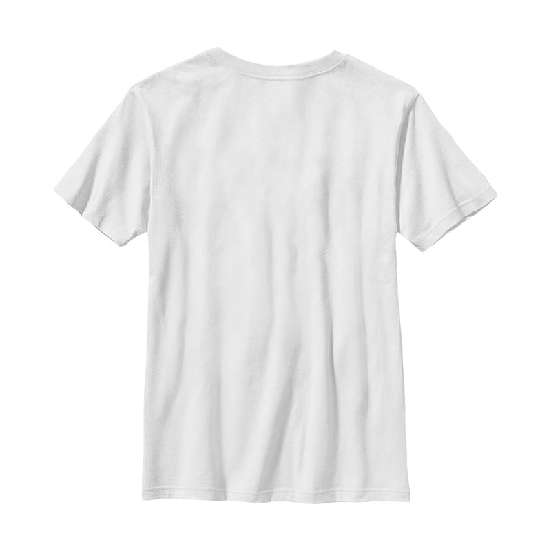 Boy's Minecraft Classic Logo White T-Shirt