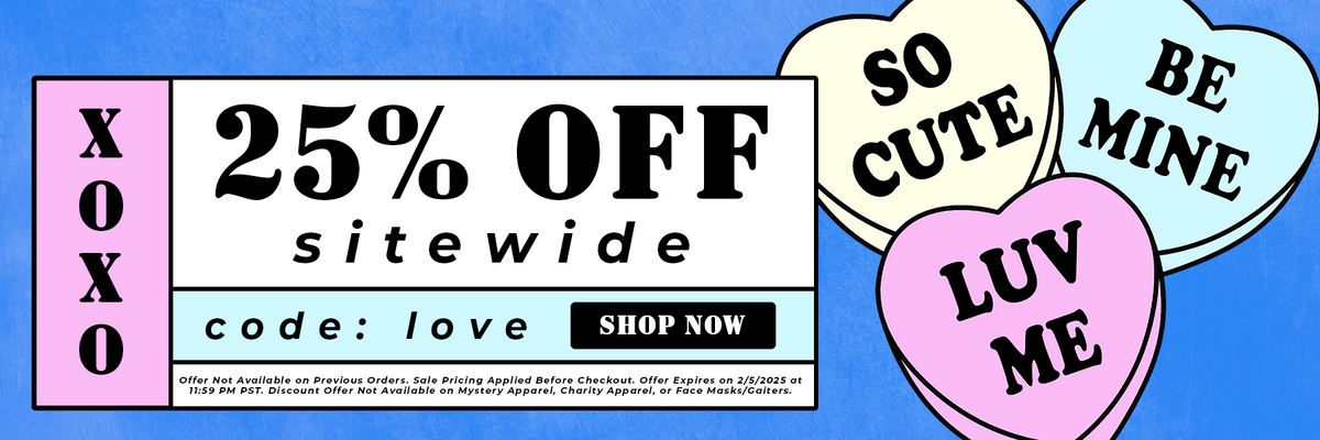 xoxo 25% Off Sitewide. Code LOVE. Shop Now. Exclusions Apply.