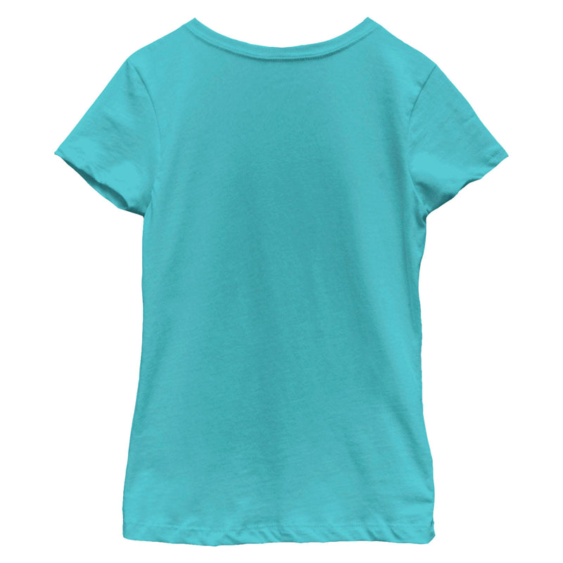 Girl's Lilo & Stitch Poses in Pink Panels T-Shirt