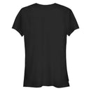 Junior's Squid Game Korean Logo Black T-Shirt