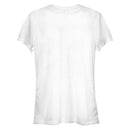 Junior's Squid Game Distressed Logo White T-Shirt