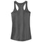 Junior's CHIN UP Barbells and Bows Racerback Tank Top