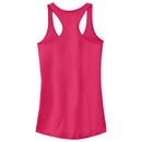 Junior's CHIN UP Glow Girl Racerback Tank Top